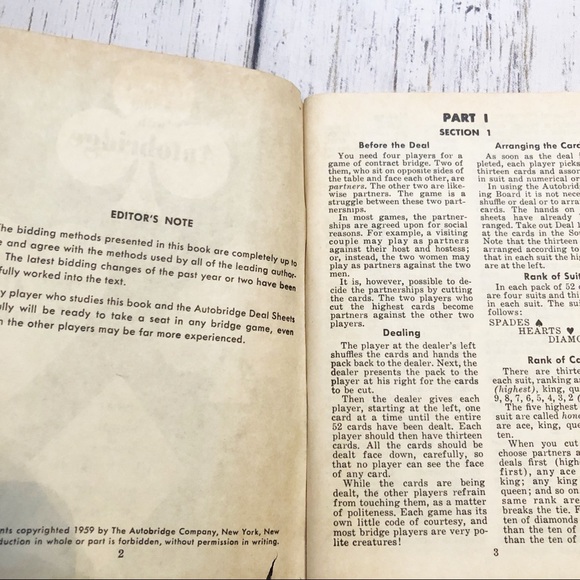 Auto Bridge deluxe pocket model vintage game 1959 made in USA mechanical - Picture 8 of 13